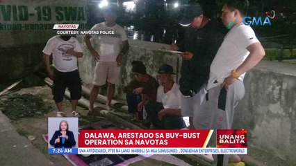 Dalawa, arestado sa buy-busy sa Navotas; Isang food vlogger, kabilang sa mga inaresto sa buy-bust sa QC | UB