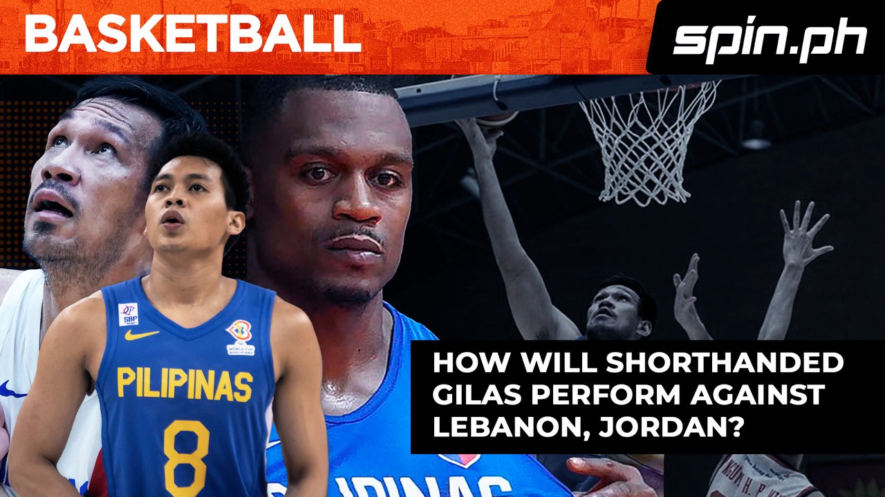 How will shorthanded Gilas perform against Lebanon, Jordan?
