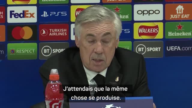 8es - Ancelotti : Je me suis souvenu de la demi-finale contre Manchester City
