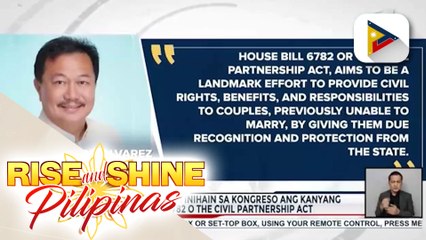 House Bill 6782 o The Civil Partnership Act, muling inihain sa Kongreso