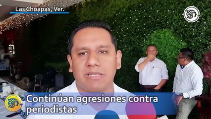 Continúan agresiones contra periodistas
