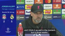 Liverpool v Real Madrid Champions League tie 'is over' - Klopp