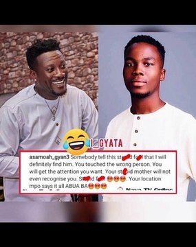 Bongo Ideas Run To Ghana Police After Asamoah Gyan Threatened To Teach Him A Lesson