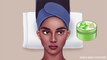 ASMR 팅글 맛집! 여자 얼굴 면도 & 피부 케어 애니메이션 | Satisfying & Relaxing Woman Face Shaving & Skin Care Animation