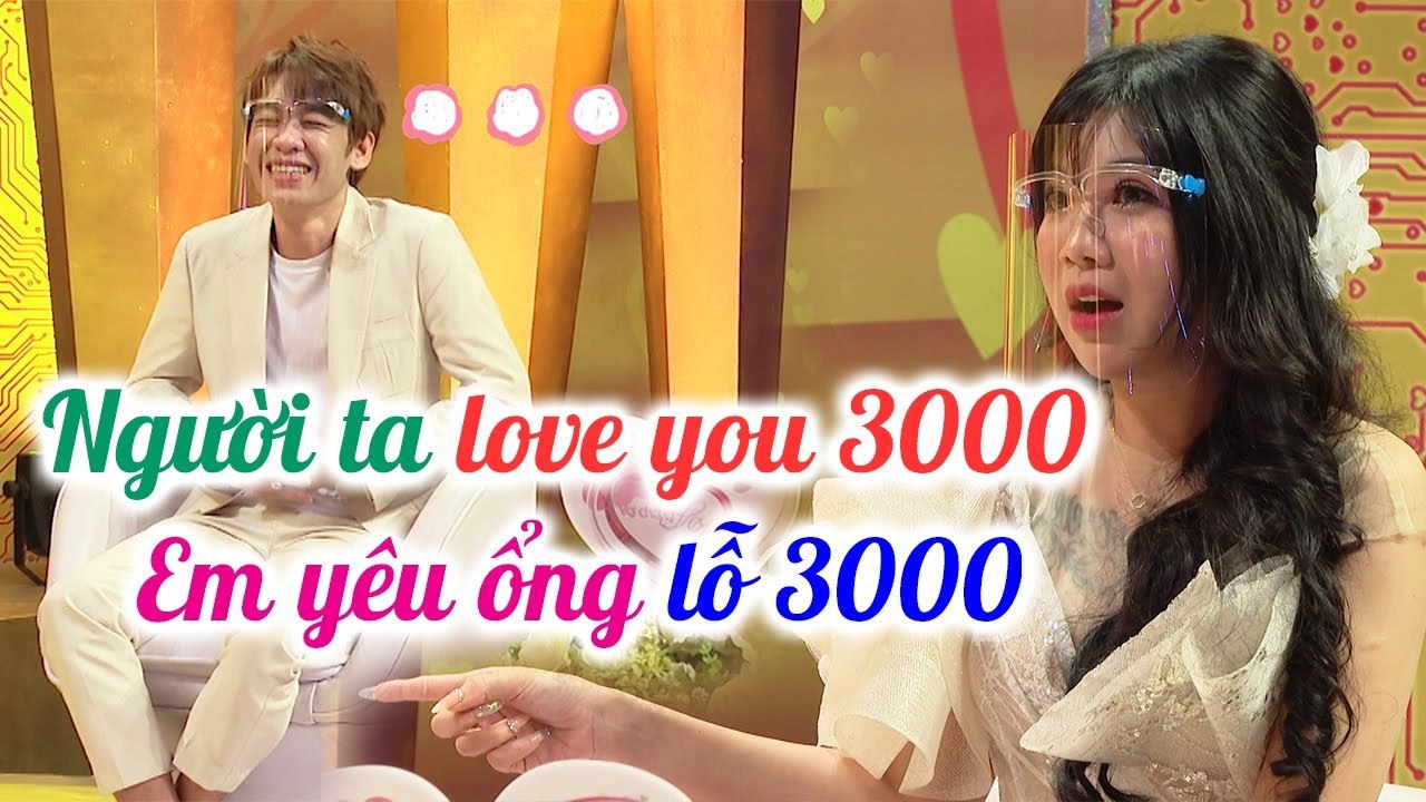 Người ta LOVE YOU 3000 tới lượt em yêu ảnh LỖ 3000, cô vợ DẠI TRAI khiến cả trường quay CƯỜI NGẤT