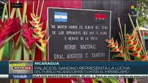 Nicaragua: Jóvenes rinden homenaje a Augusto César Sandino en el aniversario de su fallecimiento