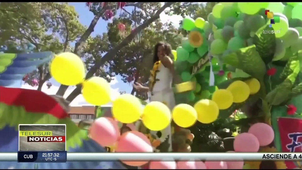 Venezuela: El Paseo de los Próceres acogió a los coloridos carnavales de Caracas