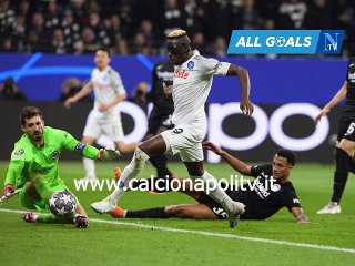Eintracht Francoforte-Napoli 0-2 21/2/23 sintesi radiocronaca Carmine Martino