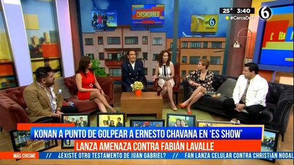 Se arma pelea en Chismorreo entre Fabián Lavalle y Konan Big