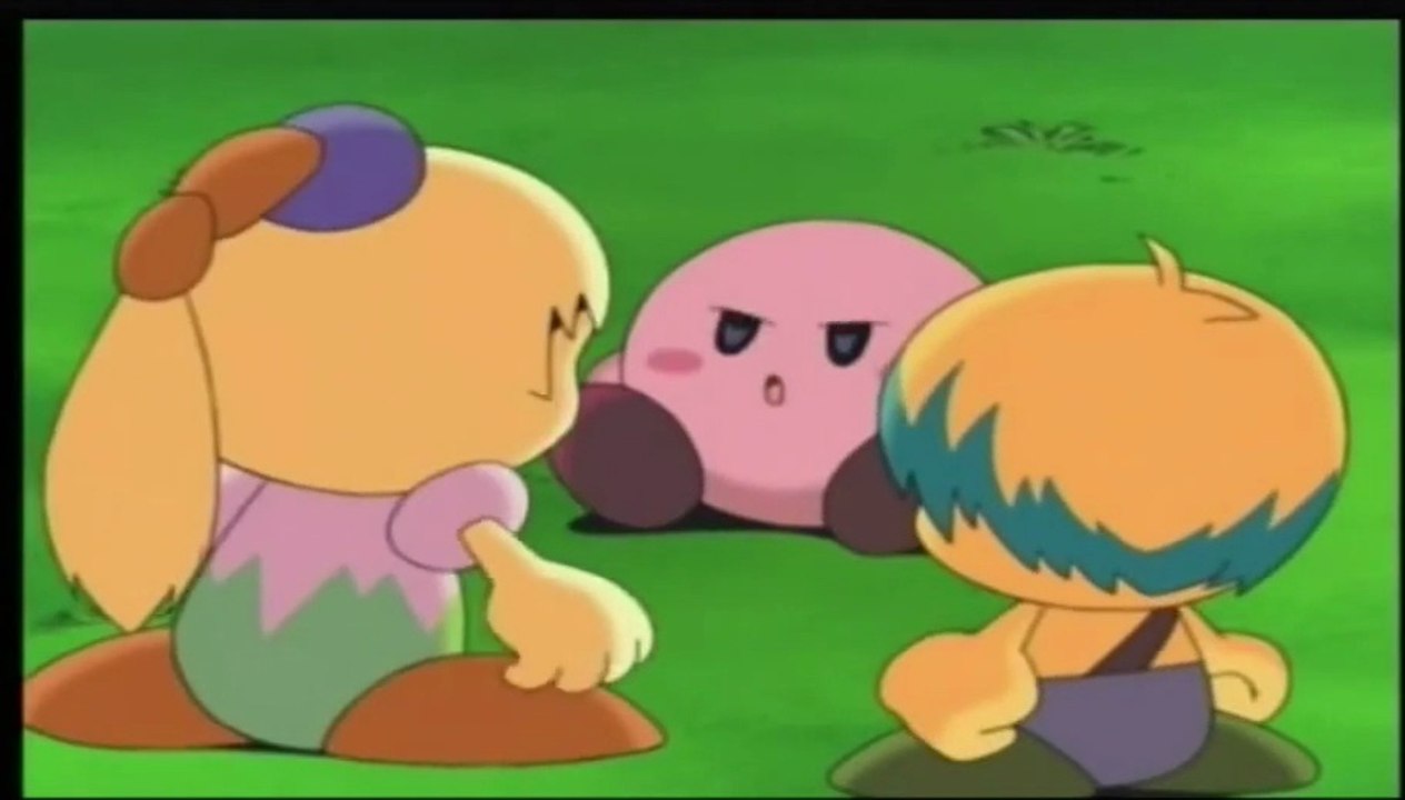Kirby Right Back at Ya 03 1/2 Kirby's Duel Role, NINTENDO game animation
