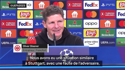 Glasner : Un carton rouge "très amer pour Kolo Muani et pour nous”