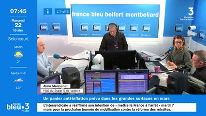 Alain Moissenot, PDG du Super U de Valdoie