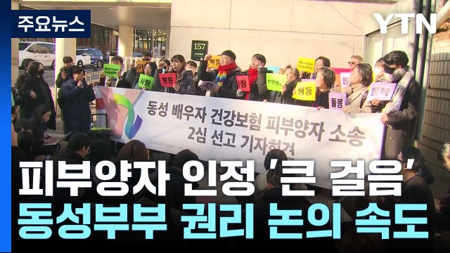 부부 인정 못 받았지만 큰 걸음 ...동성부부 권리 사각지대 / YTN