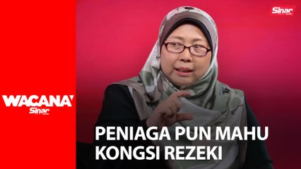 Peniaga pun mahu kongsi rezeki