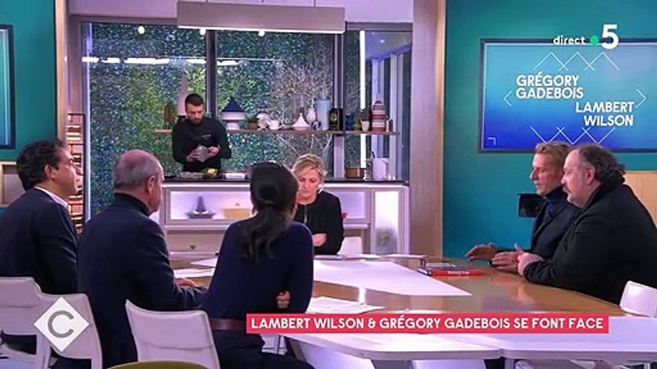 Lambert Wilson a accepté d'évoquer le tournage du film "Des hommes et des dieux".Lambert Wilson dans l'émission "C à Vous", sur France 5.