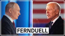 Biden stärkt Kiew den Rücken während Putin Westen für Krieg beschuldigt