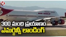 Air India Flight Makes Emergency Landing With 300 Passengers In Sweden Due To Oil Leak _ V6 News (1)