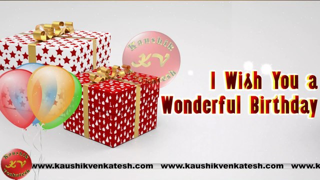 Happy Birthday, Wishes, Video, Greetings, Animation, Birthday Status, Quotes, Messages (Free)