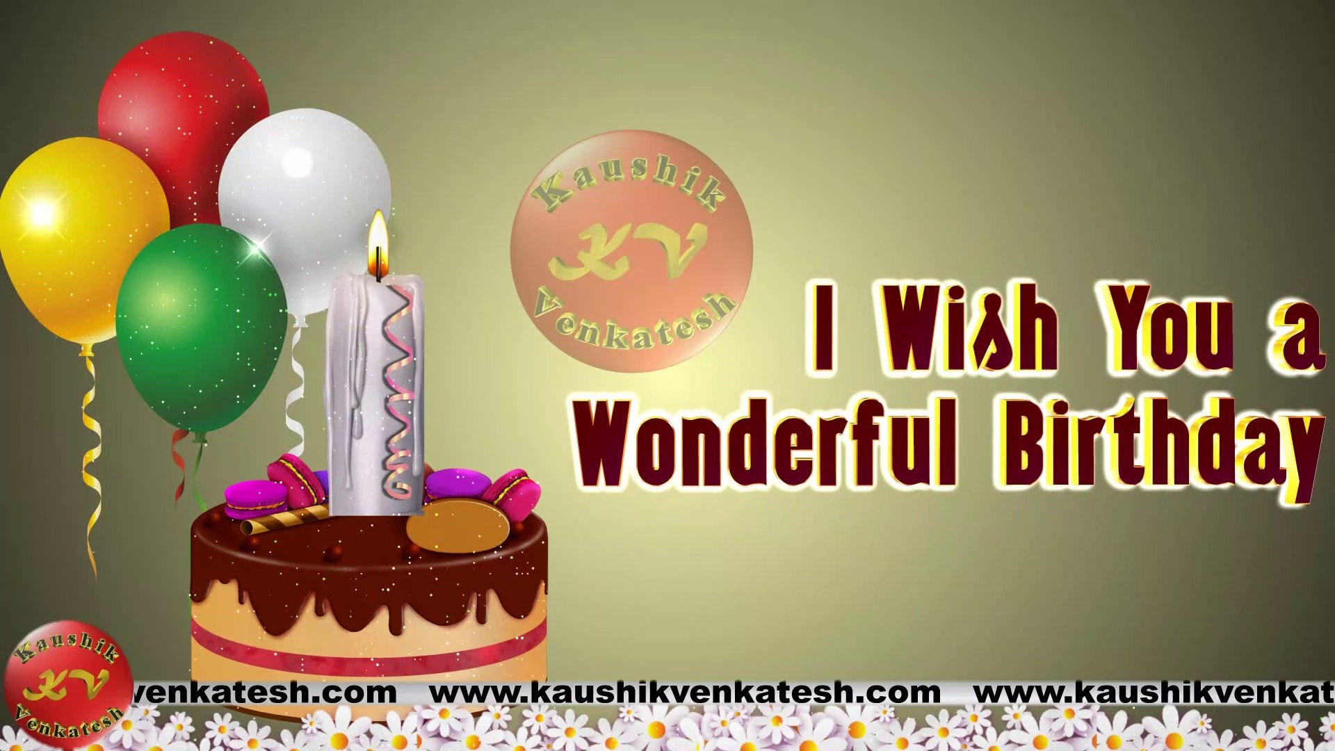 Happy Birthday Wishes, Video, Greetings, Animation, Birthday Status,  Quotes, Messages (Free) - video Dailymotion