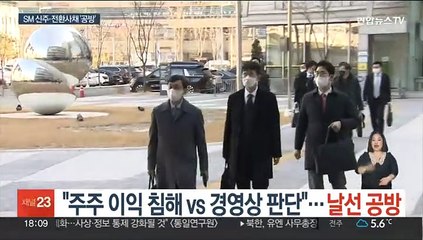 이수만-SM 법정공방…"무단결정 vs 경영판단"