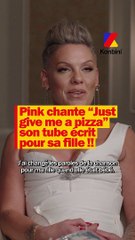 Pink interprète la version trop mignoooooone (et inédite) de Just Give Me a Reason qu'elle chantait à sa fille  