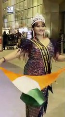 Naamkaran Fame Arsheen का एअरपोर्ट पर हुआ जोरदार स्वागत