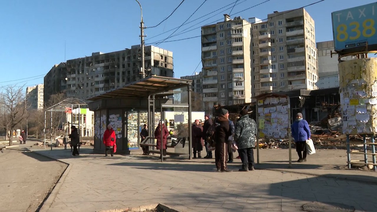 روسيا تطلق حملة واسعة لإعادة إعمار مدينة ماريوبول
