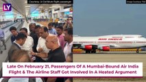 Delhi-Mumbai Flight Delay: Passengers & Air India Staff Get Into Heated Argument At IGI Airport