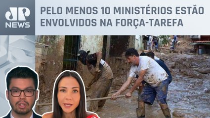 Kobayashi e Amanda Klein analisam ações do Governo para população do litoral norte