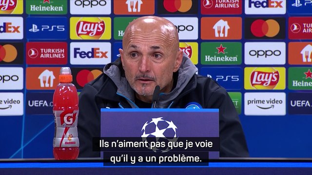 Spalletti : Nous devons rester calmes