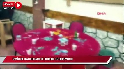 İzmir'de kumar operasyonu