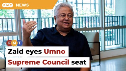 Zaid to contest for Umno Supreme Council post