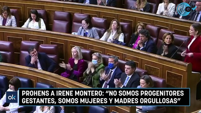 Prohens a Irene Montero: No somos progenitores gestantes, somos mujeres y madres orgullosas