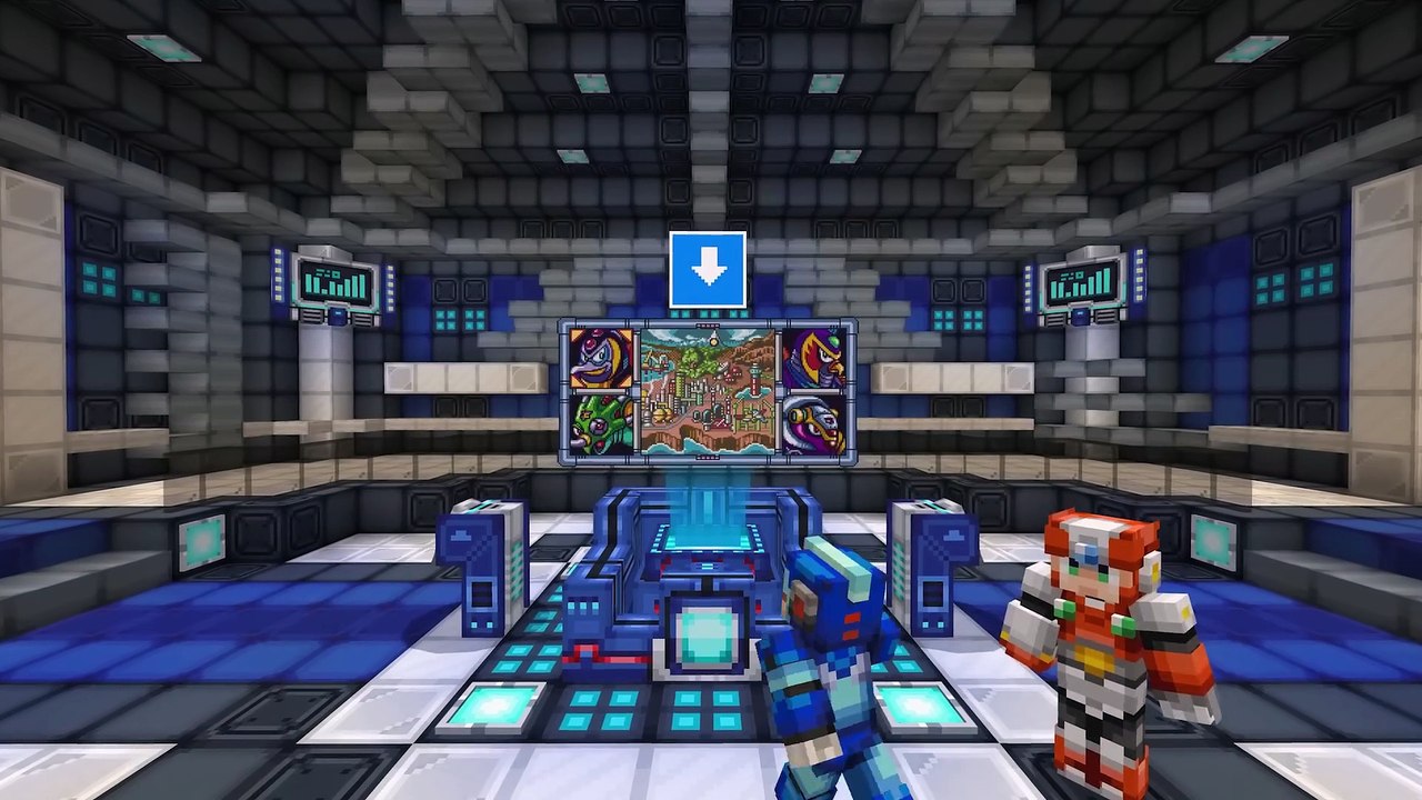 Minecraft Mega Man X DLC - Launch Trailer - Nintendo Switch