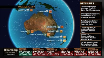 Bloomberg Weather - 22 Feb. 2023