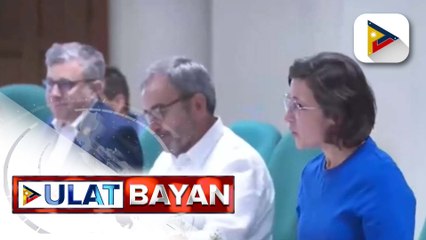 Download Video: Delegado ng European Parliament, bumisita sa Senado upang talakayin ang sitwasyon ng human rights sa Pilipinas