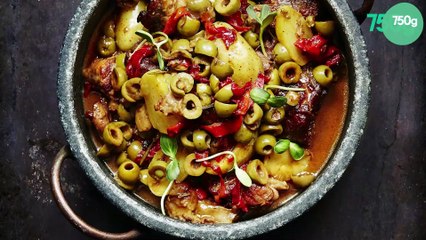 Agneau Txilindron aux olives d’Espagne