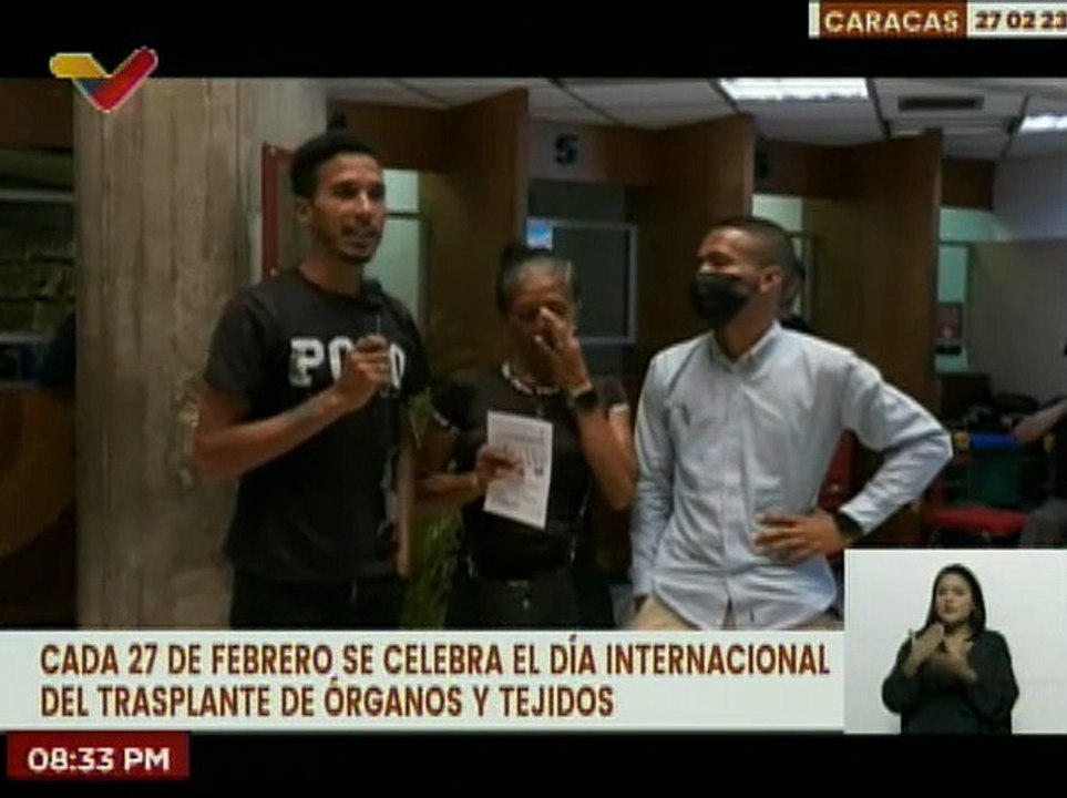 Pacientes de trasplante de órganos agradecen al Pdte. Maduro por sus políticas de salud pública