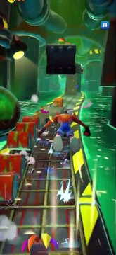 Frosty Araknid Battle Run (Full) Gameplay On Sewer or Later - Crash Bandicoot: On The Run!