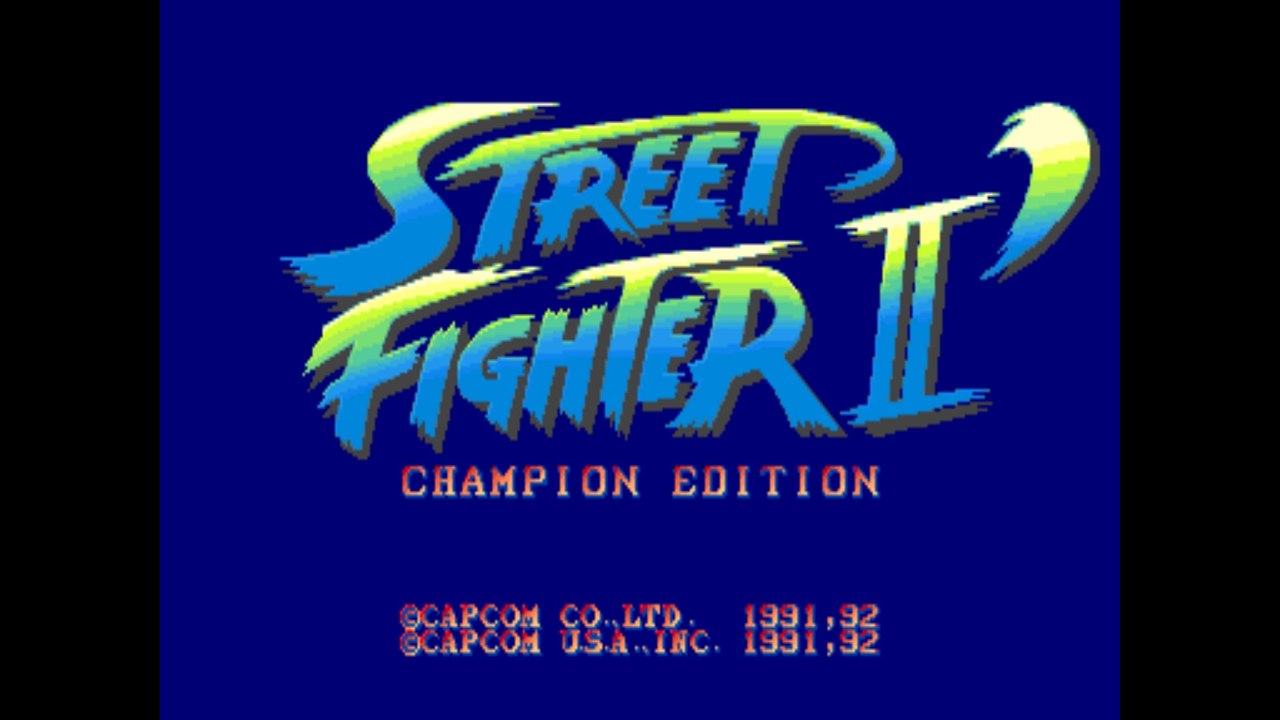 Street Fighter II: Champion Edition (Arcade) - Intro and All Endings