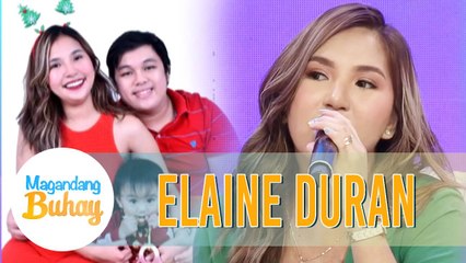 Elaine considers her baby as her "kumpas" | Magandang Buhay