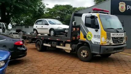 Corsa com alerta de furto é recuperado pela Polícia Militar