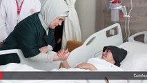 Cumhurbaşkanı Erdoğan Etlik Şehir Hastanesi'nde depremzedeleri ziyaret etti