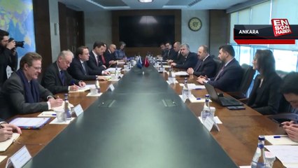 Bakan Mustafa Varank, AB Komisyonu heyetiyle görüştü