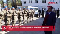 Jandarma Komandolar deprem bölgesine uğurlandı