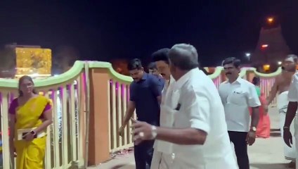 सीएम स्टालिन का तिरुवारूर दौरा