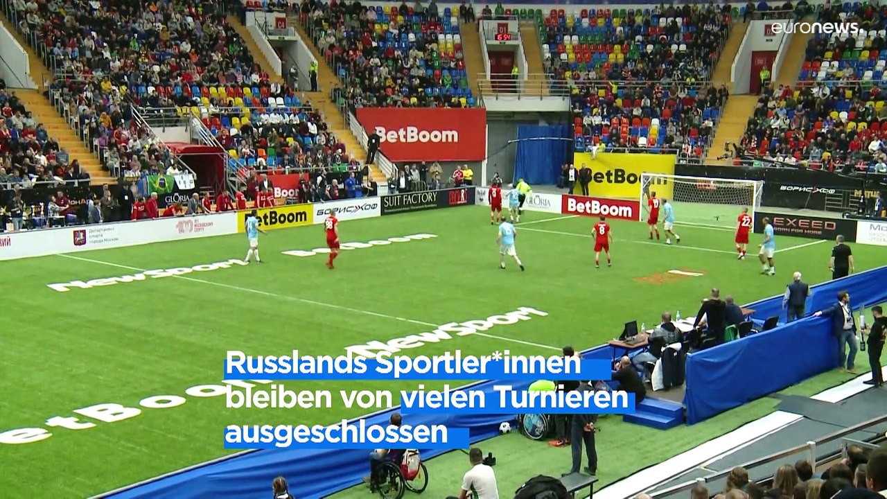 Krieg, Sanktionen, Isolation: Harte Zeiten für den russischen Sport