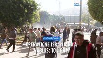 Cisgiordania: 10 palestinesi uccisi a Nablus