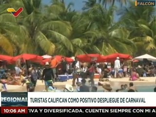 Temporadistas agradecen el despliegue de seguridad que se llevó a cabo en las playas del edo. Falcón