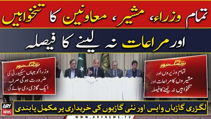 Cabinet members to forgo salaries, perks amid govt's austerity endeavor